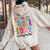 Last Day Autographs 1St Grade Teachers Students 2023-2024 Women Oversized Hoodie Back Print Sand