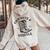 Outfit For Rodeo Western Country Cowboys And Tequila Women Oversized Hoodie Back Print Sand