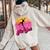 Pole Vault Fun Pole Vaulting For Girl Vaulters Women Oversized Hoodie Back Print Sand