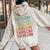 Retro First Name Taylor Girl Boy Personalized Groovy Youth Women Oversized Hoodie Back Print Sand