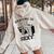 Sexy Pin Up Girl Comic Book Vintage Reading Is Sexy Women Oversized Hoodie Back Print Sand