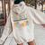 Swaddle Specialist Labor And Delivery Nicu Nurse Registered Women Oversized Hoodie Back Print Sand