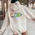 Toy Story Mama Boy Mom Mommy Happy Mother's Day Women Oversized Hoodie Back Print Sand