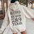 Vintage Blessed By God For 89 Years Happy 89Th Birthday Women Oversized Hoodie Back Print Sand