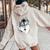 Vintage Wolf Wolf Lovers For Boys And Girls Women Oversized Hoodie Back Print Sand