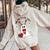 Will You Be My Boo Ghost Boujee Valentines Day Girls Women Oversized Hoodie Back Print Sand