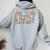 2023-2024 Last Day Of School Autograph 5Th Grade Graduation Women Oversized Hoodie Back Print Sport Grey