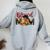 Blessed Mom Africa Black Woman Junenth Mother's Day Women Oversized Hoodie Back Print Sport Grey