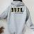 Bruh Formerly Known As Mom Leopard Mama For Mom Women Oversized Hoodie Back Print Sport Grey