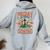 Easter Jesus Christian Friday Is Good Cause Sunday Is Coming Women Oversized Hoodie Back Print Sport Grey