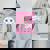Eleven Is A Vibe Birthday 11 Year Old Girls 11Th Birthday Women Oversized Hoodie Back Print Sport Grey
