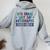 6Th Grade Last Day School Autographs 2024 Graduation Women Oversized Hoodie Back Print Sport Grey