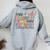 Groovy State Testing Day Teacher You Know It Now Show It Women Oversized Hoodie Back Print Sport Grey