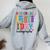 Last Day Autographs 4Th Grade Teachers Students 2023-2024 Women Oversized Hoodie Back Print Sport Grey