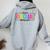 Last Day Of School Year 2024 Autograph 3Rd Grade Graduation Women Oversized Hoodie Back Print Sport Grey