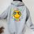 Pre K School Field Trip Vibes Groovy Field Day 2024 Women Oversized Hoodie Back Print Sport Grey