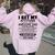 I Get My Attitude From My Freaking Awesome Dad Born October Women Oversized Hoodie Back Print Light Pink