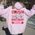 Cousin Of The Berry Sweet One Birthday Strawberry Girl Women Oversized Hoodie Back Print Light Pink