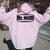 Hilarious Mr Mom Strong Father Pun Women Oversized Hoodie Back Print Light Pink