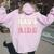 I'm Your Dad's Favorite Ride Ride For Girl Boy Women Oversized Hoodie Back Print Light Pink