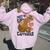 Just A Girl Who Loves Capybaras Capybara Lover Rodent Animal Women Oversized Hoodie Back Print Light Pink