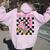Rolling Into 9 Years Old Roller Skating Girl 9Th Birthday Women Oversized Hoodie Back Print Light Pink