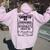 Smooth As Whiskey Sweet As Strawberry Wine Western Country Women Oversized Hoodie Back Print Light Pink