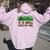 It Is Well With My Soil Christian Farmer Women Oversized Hoodie Back Print Light Pink