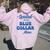 Spoiled By My Blue Collar Man Wife Groovy On Back Women Oversized Hoodie Back Print Light Pink