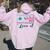 Tough Enough To Be A Soccer Mom Crazy Enough To Love It Women Oversized Hoodie Back Print Light Pink
