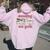 Valentines Day Nurse Crushing On You Peds Picu Rn Aid Rn Women Oversized Hoodie Back Print Light Pink