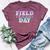 3Rd Grade Field Day 2024 Third Grade Tie Dye Teacher Student Bella Canvas T-shirt Heather Maroon