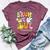 Groovy Bruh We Out Paraprofessionals Last Day Of School Bella Canvas T-shirt Heather Maroon