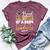 Proud Lil Sister Of A 2024 Graduate Class Senior Graduation Bella Canvas T-shirt Heather Maroon