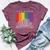 San Diego California Lgbt Pride Rainbow Flag Bella Canvas T-shirt Heather Maroon