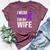 I Wear Purple For My Wife Lupus Warrior Lupus Bella Canvas T-shirt Heather Maroon