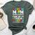 Autism Mom Some People Look Up To Their Heroes I'm Raising Bella Canvas T-shirt Heather Forest
