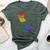 California Lgbtq Gay Lesbian Pride Rainbow Flag Bella Canvas T-shirt Heather Forest