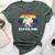 Cleveland Ohio Lgbtq Gay Pride Rainbow Bella Canvas T-shirt Heather Forest