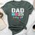 Dad 2024 Loading A Girl Or A Boy Baby Pregnancy Announcement Bella Canvas T-shirt Heather Forest