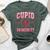 Faux Sequin Cupid University Happy Valentine’S Day Boy Girl Bella Canvas T-shirt Heather Forest