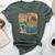 God's Rock-Solid Retro Beach Vbs 2024 Christian On Back Bella Canvas T-shirt Heather Forest
