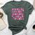 It's Me Hi I'm The Birthday Girl Pink Birthday Party Women Bella Canvas T-shirt Heather Forest