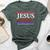 Jesus 2024 Make America Pray Again Christian Bella Canvas T-shirt Heather Forest
