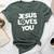 Jesus Loves You Religious Christian Faith Bella Canvas T-shirt Heather Forest