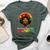 Junenth Black African Hair Remembering My Ancestors Bella Canvas T-shirt Heather Forest