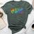 Ohio Lgbtq Pride Rainbow Pride Flag Bella Canvas T-shirt Heather Forest