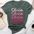 Olivia First Name-D Boy Girl Baby Birth-Day Bella Canvas T-shirt Heather Forest