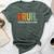 Retro Bruh Formerly Known As Mom Mother's Day Bella Canvas T-shirt Heather Forest