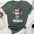 Retro 'Merica Monkey Dad Mom 4Th Of July Bella Canvas T-shirt Heather Forest